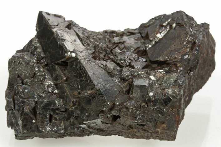 Lustrous Octahedral Magnetite Crystal Cluster - Utah #320545